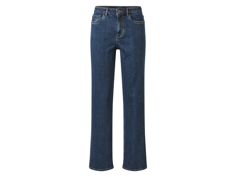esmara® Dámské džíny "Straight Fit" (tmavě modrá, 34)
