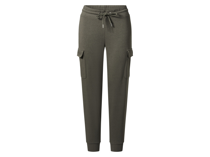 esmara® Dámské tepláky (khaki, M(40/42))