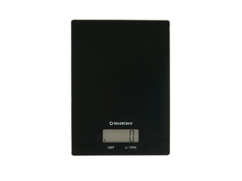 Silvercrest® Digitální kuchyňská váha (černá)