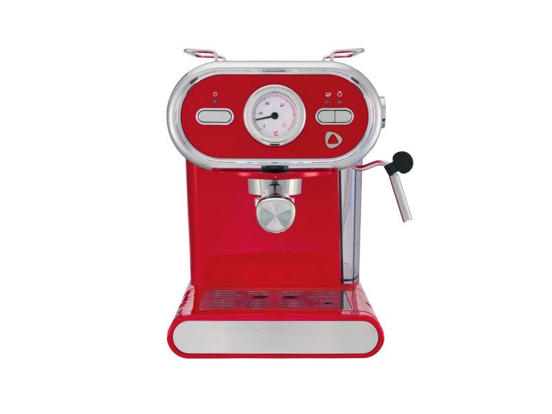 Silvercrest® Retro espresso kávovar 1973 Semc 1100 A1 (červená 1973)