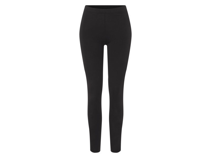 esmara® Dámské legíny s BIO bavlnou (černá, Xs(32/34))