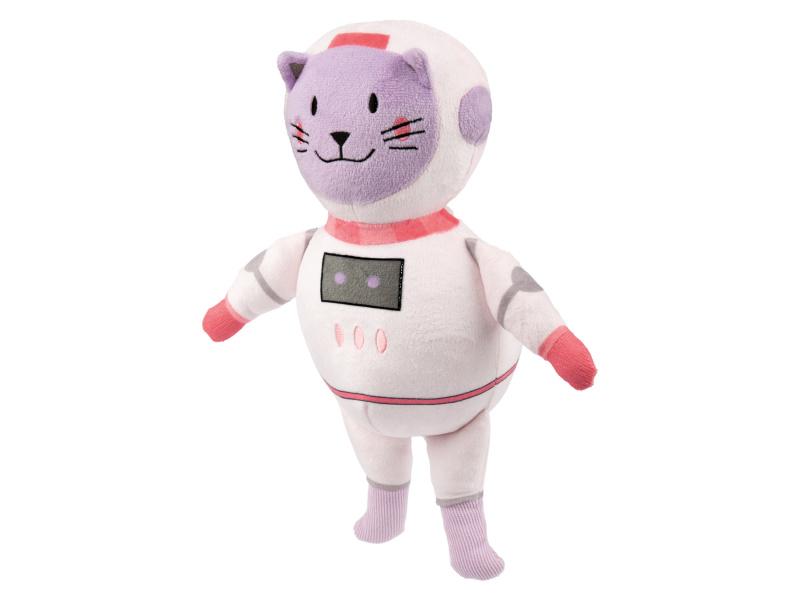 Playtive Plyšová hračka s nočním LED světlem (astronaut)