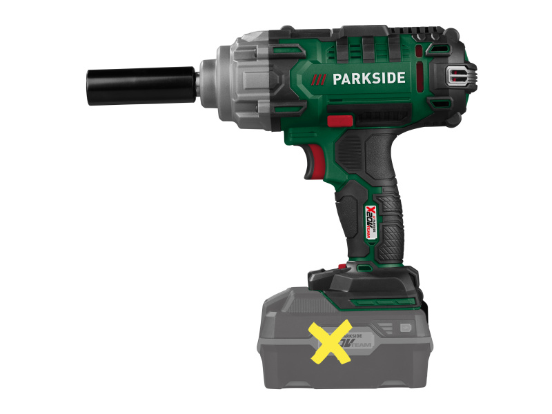 Parkside® Aku rázový utahovák na kola auta Passk 20-Li C4 – bez akumulátoru a nabíječky