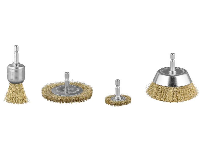 Parkside® Příslušenství k vrtačce (Drátěné kartáče Pdbv 4 A1)