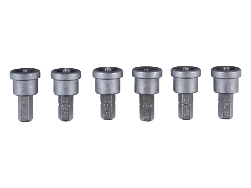 Parkside® Držák bitů / Sada čtyřhranných adaptérů / Sada bitů pro sádrokarton / Sada hloubkových dorazů (Bity do sádrokartonu ptb 4 a1 25 mm)