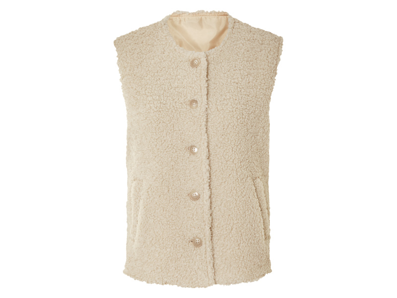 esmara® Dámská vesta (krémová, XS (32/34))