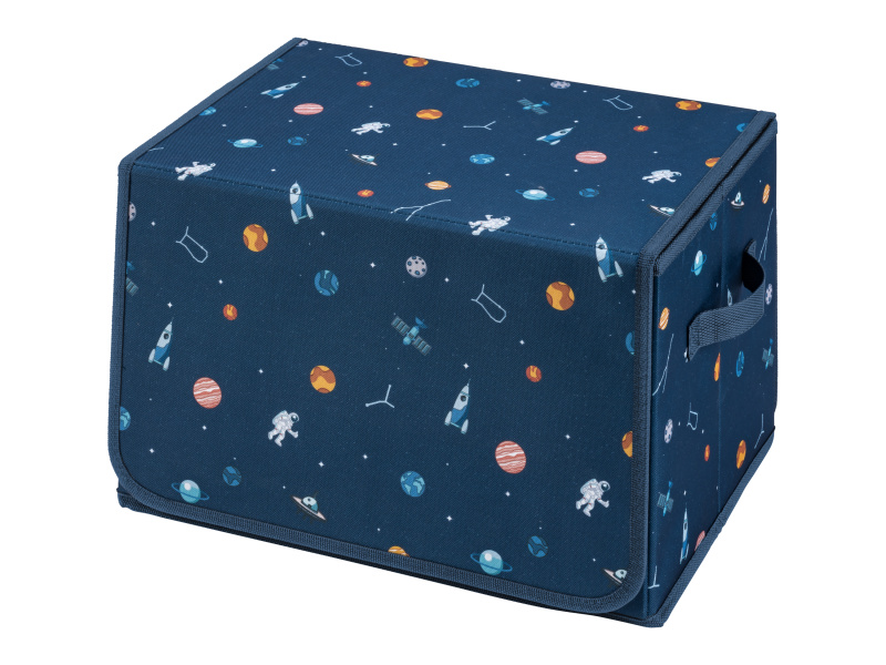 Livarno home Výklopný úložný box s podložkou na hraní (modrá)