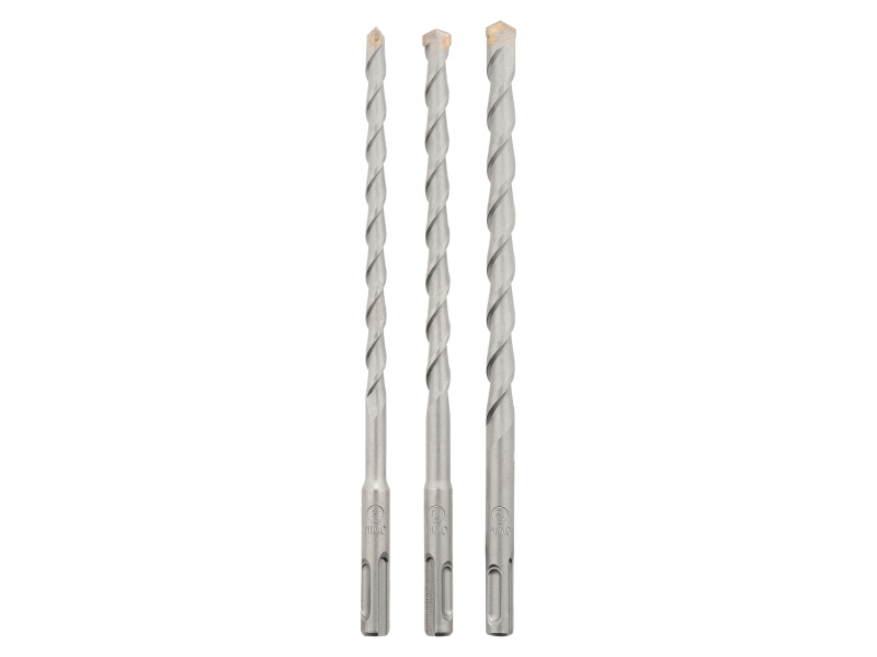 Parkside® Sada SDS vrtáků / krátkých sekáčů (sada SDS dlouhých vrtáků, 3dílná)