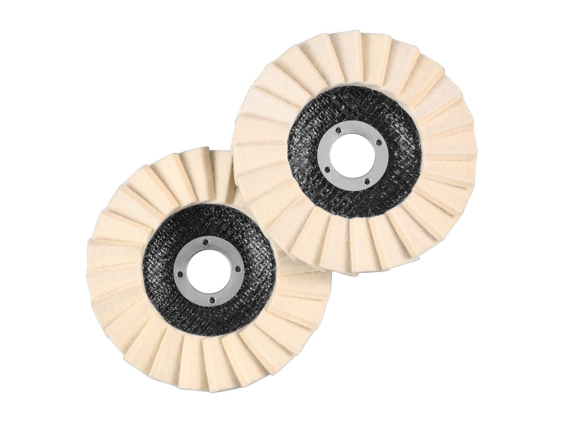 Parkside® Příslušenství k úhlové brusce, Ø 125 mm (lešticí kotouč z plsti, 2dílná sada)