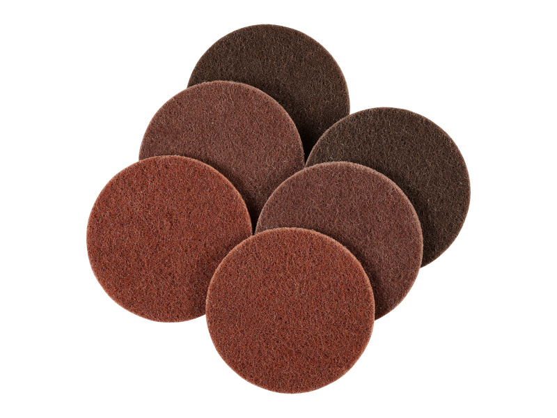 Parkside® Příslušenství k úhlové brusce, Ø 125 mm (brusné kotouče z netkané textilie, 6dílná sada)