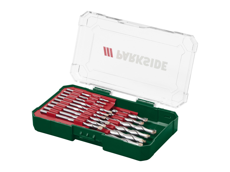 Parkside® Sada vrtáků/bitů PBB 4 C2 (sada vrtáků do kamene, 15dílná)