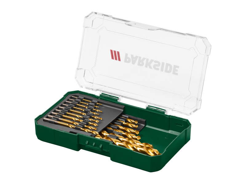 Parkside® Sada vrtáků/bitů PBB 4 C2 (sada vrtáků do dřeva, 15dílná)