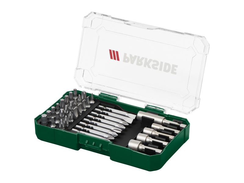Parkside® Sada vrtáků/bitů PBB 4 C2 (sada šroubovacích bitů, 37dílná)