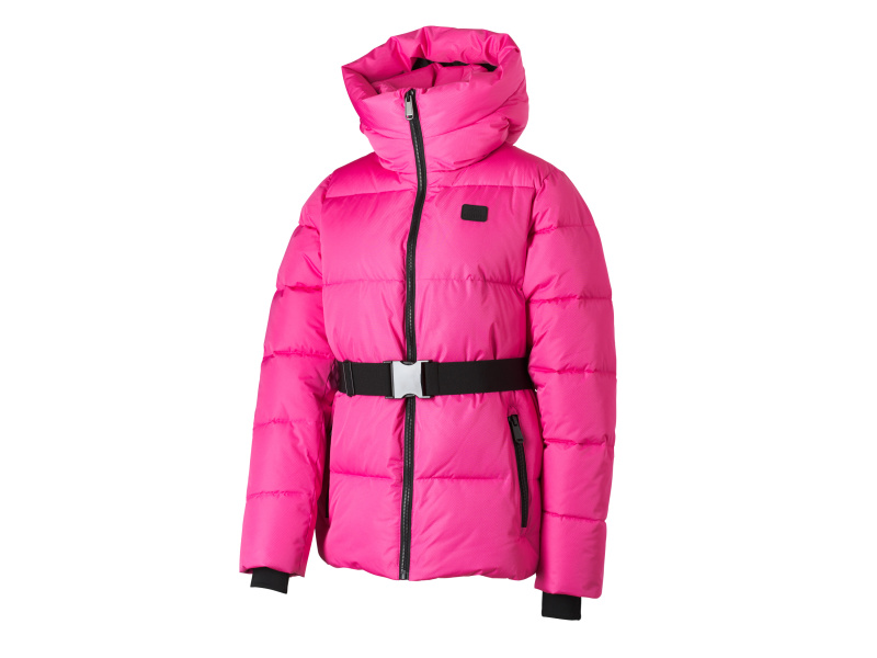 Crivit Dámská lyžařská crop bunda (růžová, Xs(32/34))