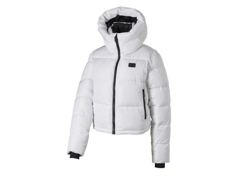 Crivit Dámská lyžařská crop bunda (bílá, Xs(32/34))