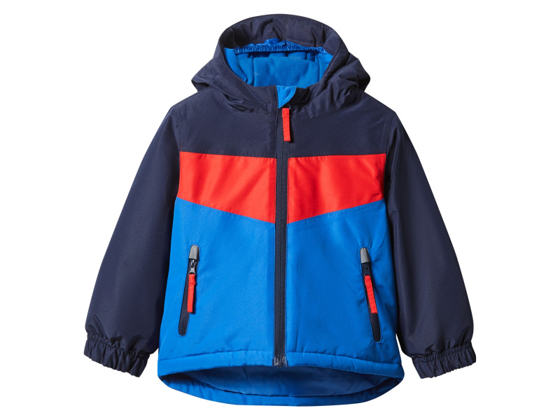 lupilu® Chlapecká lyžařská bunda (navy modrá / červená / modrá, 110/116)