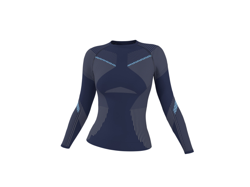 Crivit Dámské funkční bezešvé spodní triko (navy modrá, Xl(48/50))