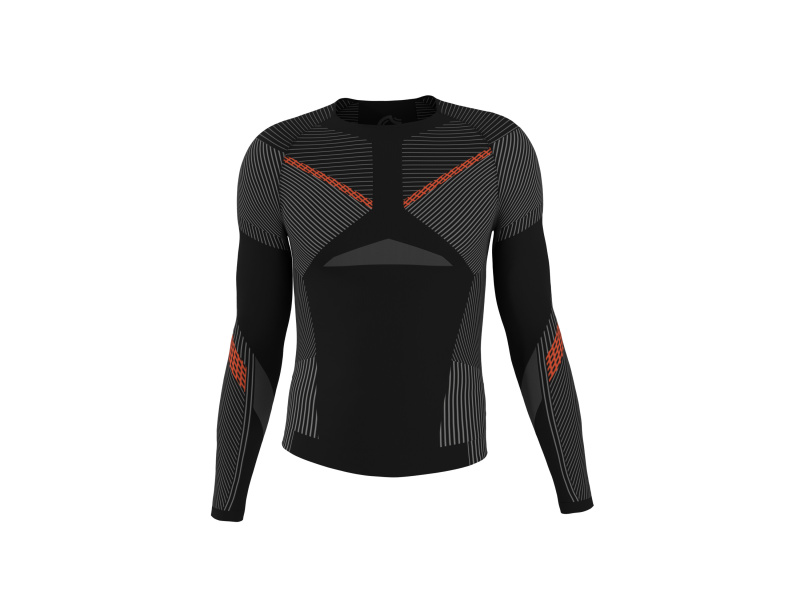 Crivit Pánské funkční bezešvé spodní triko (černá, 7/Xl)