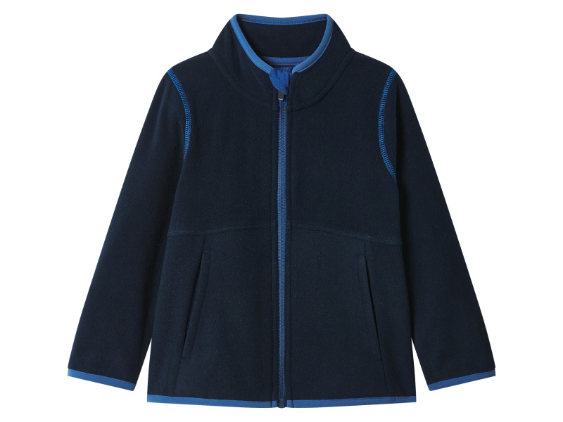 lupilu® Chlapecká fleecová bunda (navy modrá, 122/128)
