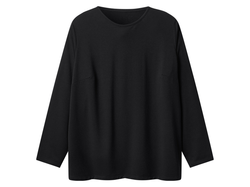 esmara® Dámské termo triko s dlouhými rukávy XXL (černá, Xl(48/50))