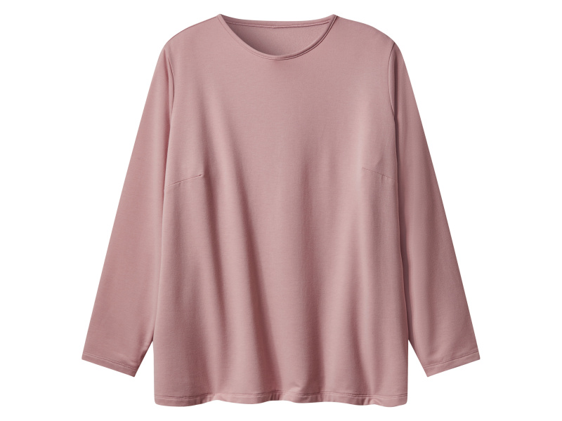 esmara® Dámské termo triko s dlouhými rukávy XXL (světle růžová, 3Xl(56/58))