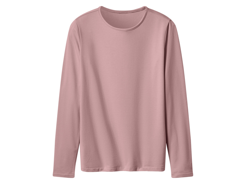 esmara® Dámské termo triko s dlouhými rukávy (světle růžová, Xs(32/34))
