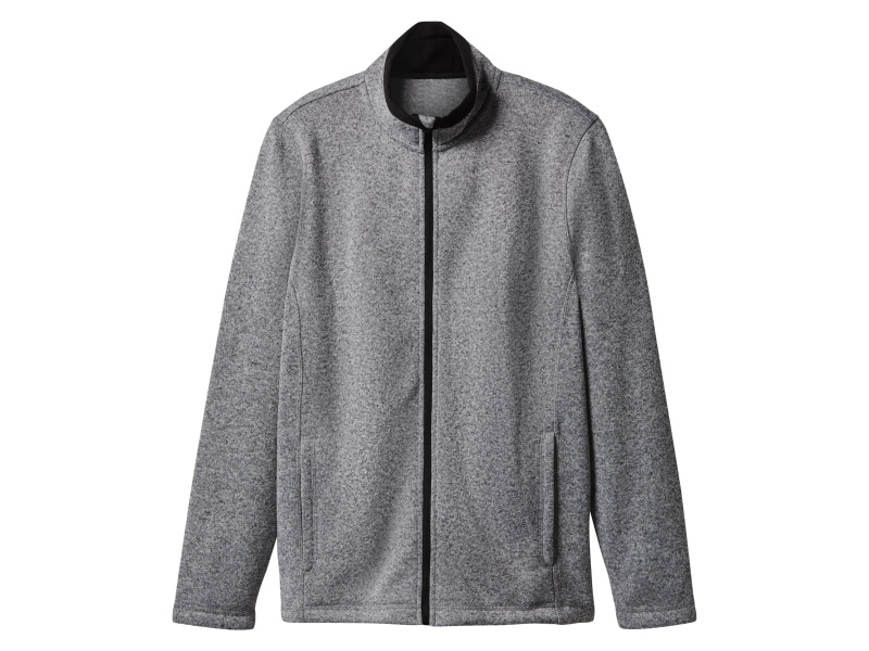esmara Men Pánská fleecová bunda (šedá, XL (56/58))