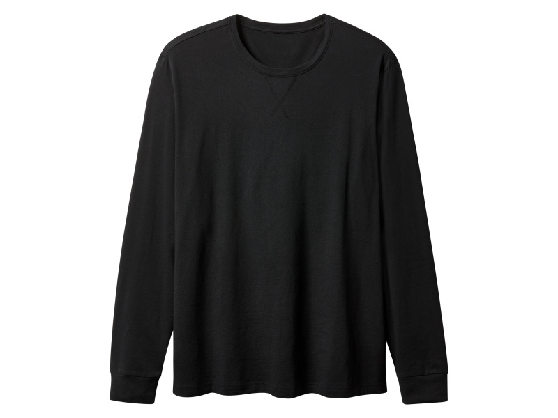 esmara Men Pánské termo triko s dlouhými rukávy XXL (černá, 3XL (64/66))