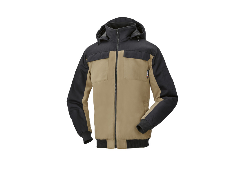 Parkside® Pánská zateplená pracovní bunda (černá/hnědá, L (52/54))
