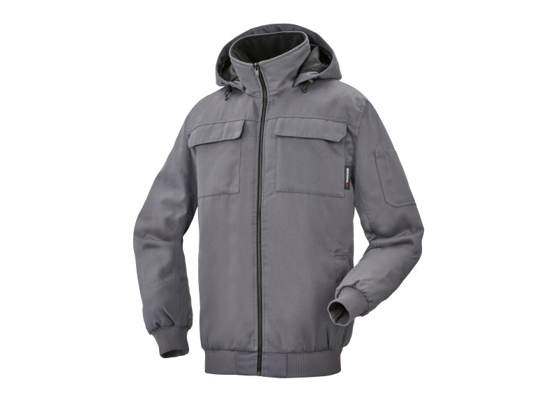 Parkside® Pánská zateplená pracovní bunda (šedá, XXL (60/62))