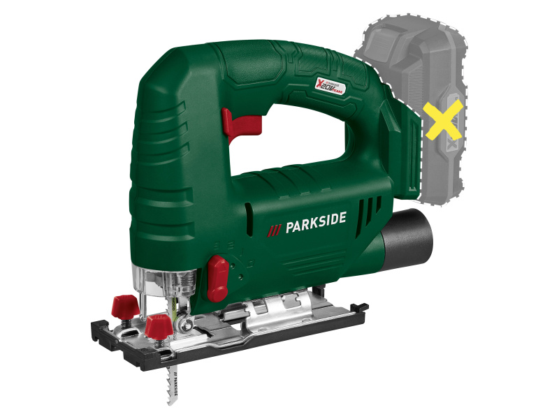 Parkside® Aku přímočará pila Psta 20-Li A1 – bez akumulátoru a nabíječky