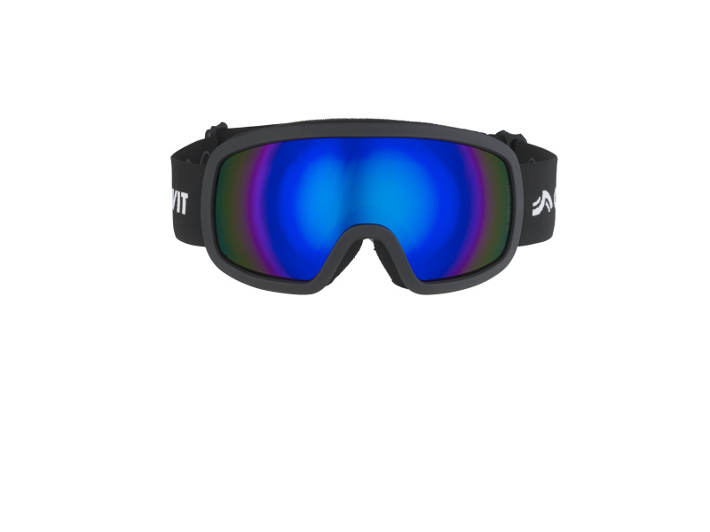Crivit Dětské lyžařské a snowboardové brýle (rámeček celistvý, černá)