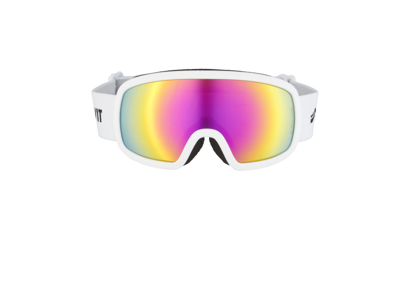 Crivit Dětské lyžařské a snowboardové brýle (rámeček celistvý, bílá)