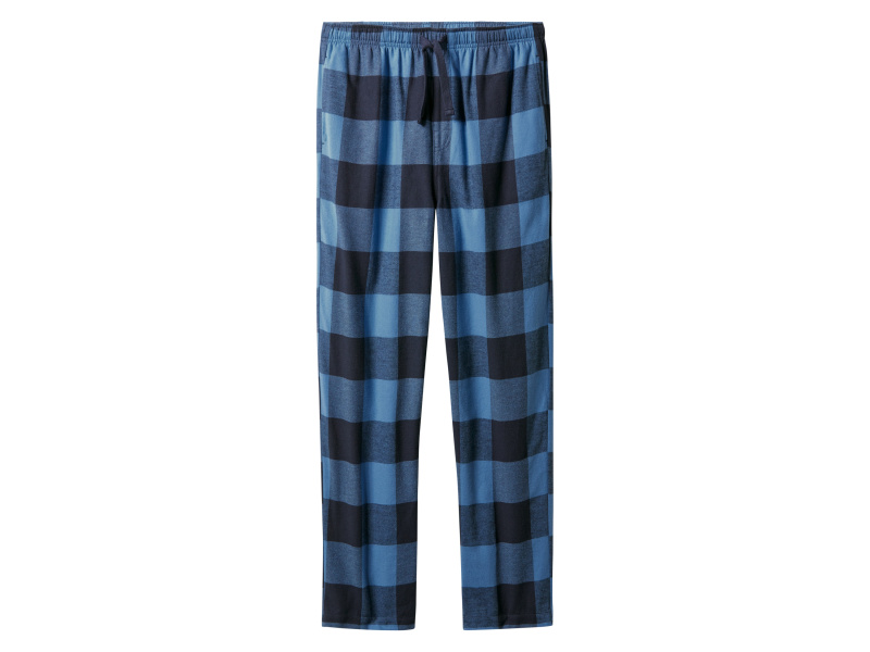 esmara Men Pánské flanelové kalhoty na spaní (modrá, XL (56/58))