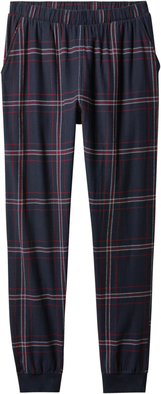 esmara® Dámské flanelové kalhoty na spaní (navy modrá, S(36/38))