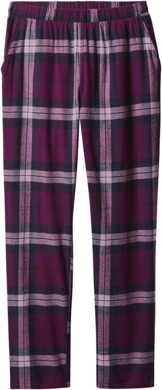 esmara® Dámské flanelové kalhoty na spaní (lila fialová, Xs(32/34))