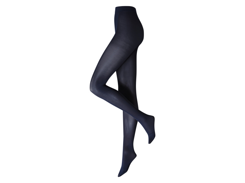 esmara® Dámské termo punčochové kalhoty 80 DEN (navy modrá, L(44/46))