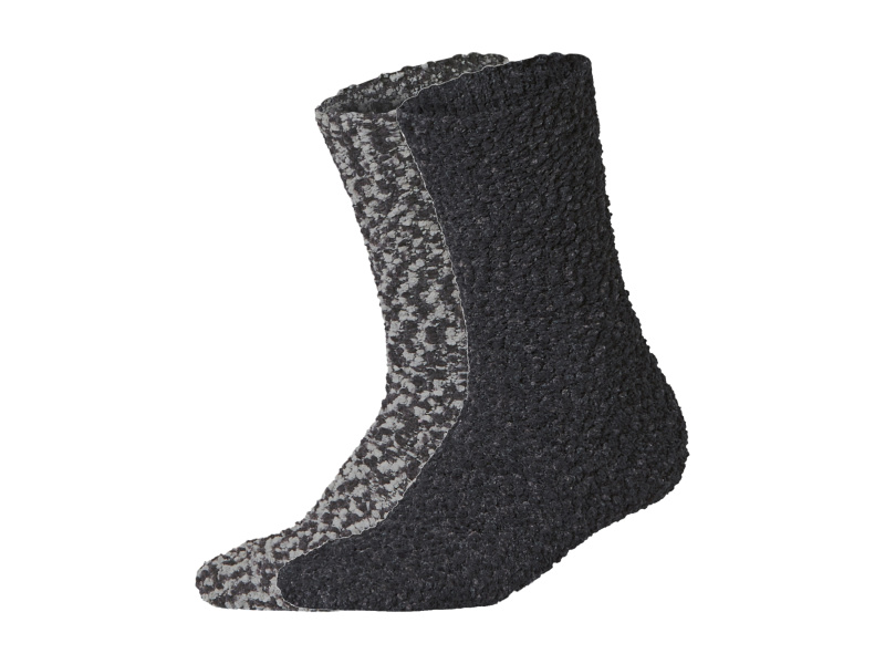 esmara® Dámské hebké ponožky, 2 kusy (šedá, 39-42)