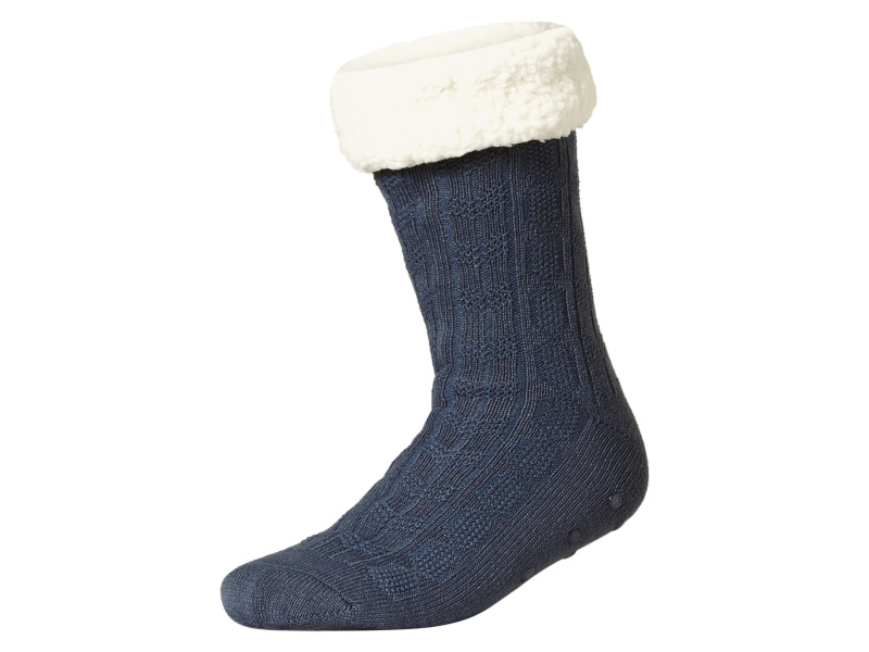 esmara® Pánské hřejivé ponožky (navy modrá, 39-42)