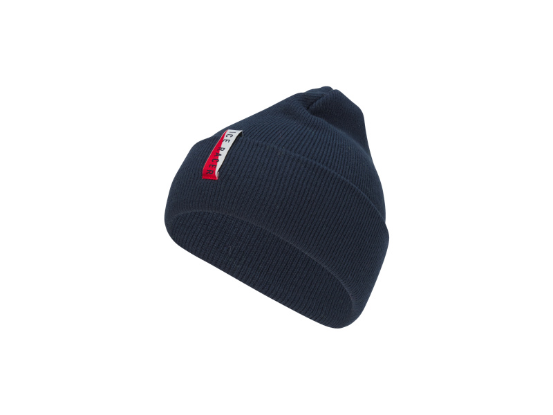 Crivit Dětská pletená čepice (navy modrá)