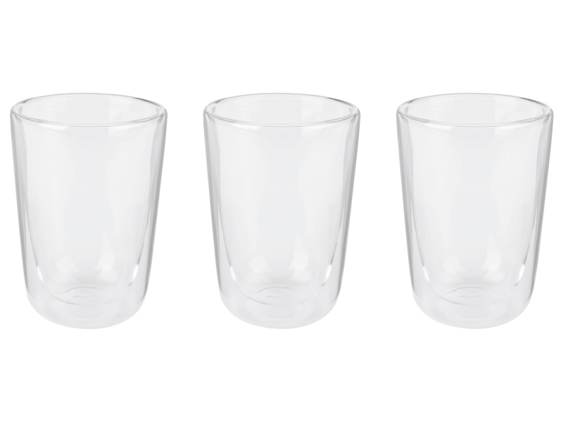 Silvercrest® Termo sklenice (Cappuccino, 3 kusy)