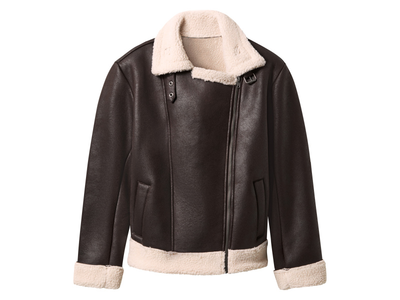 esmara® Dámská bunda "Biker" (hnědá, M(40/42))