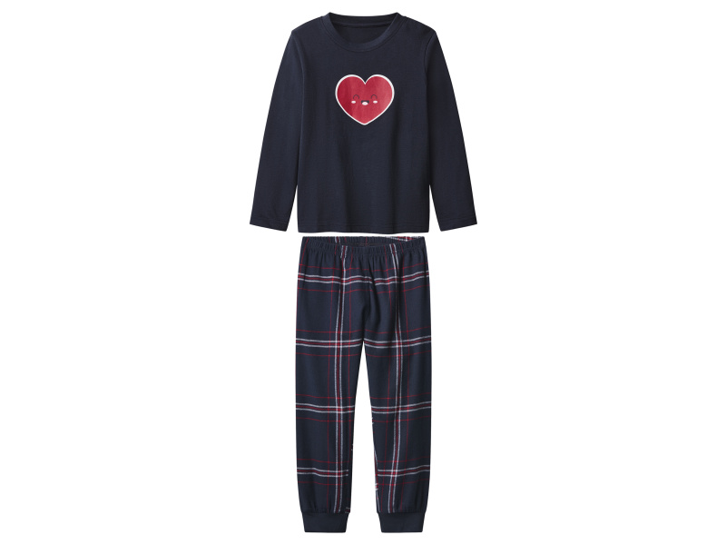 lupilu® Dívčí pyžamo (navy modrá, 122/128)
