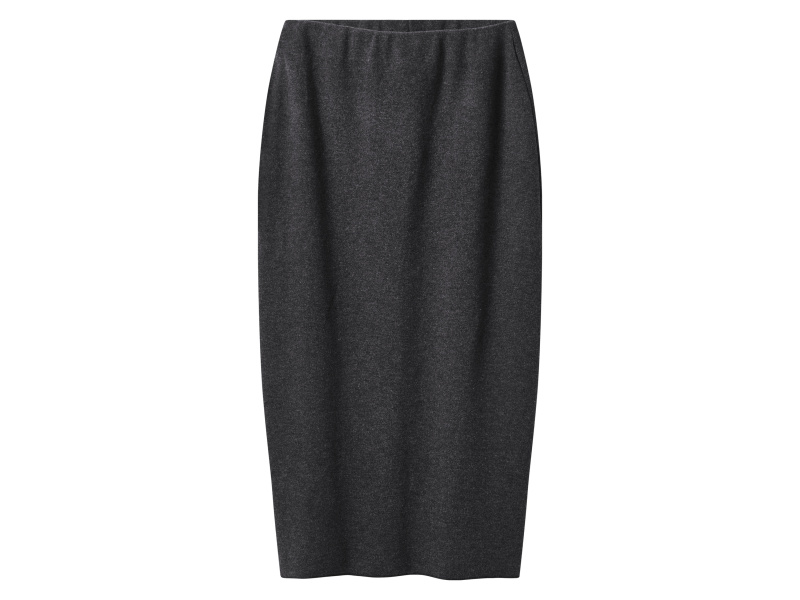 esmara® Dámská pletená sukně (černá, L(44/46))