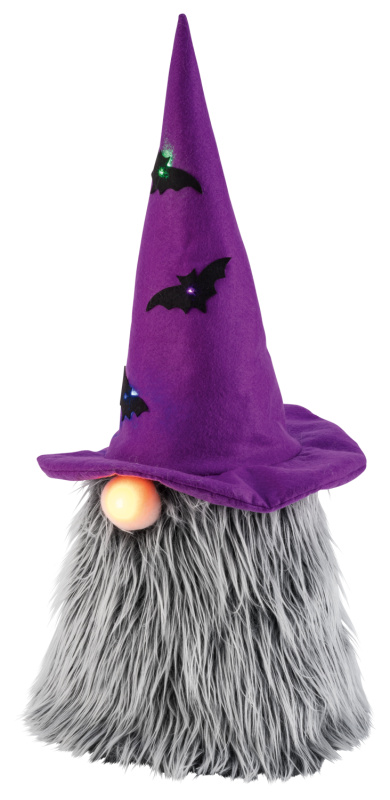 Livarno home LED halloweenský trpaslík (lila fialová)