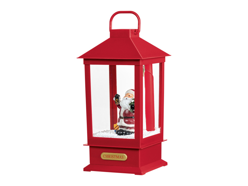 Livarno home LED lucerna s efektem sněhové vánice (Santa Claus)