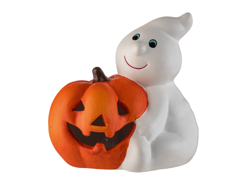 Livarno home Halloweenská LED dekorace (dýně s duchem)