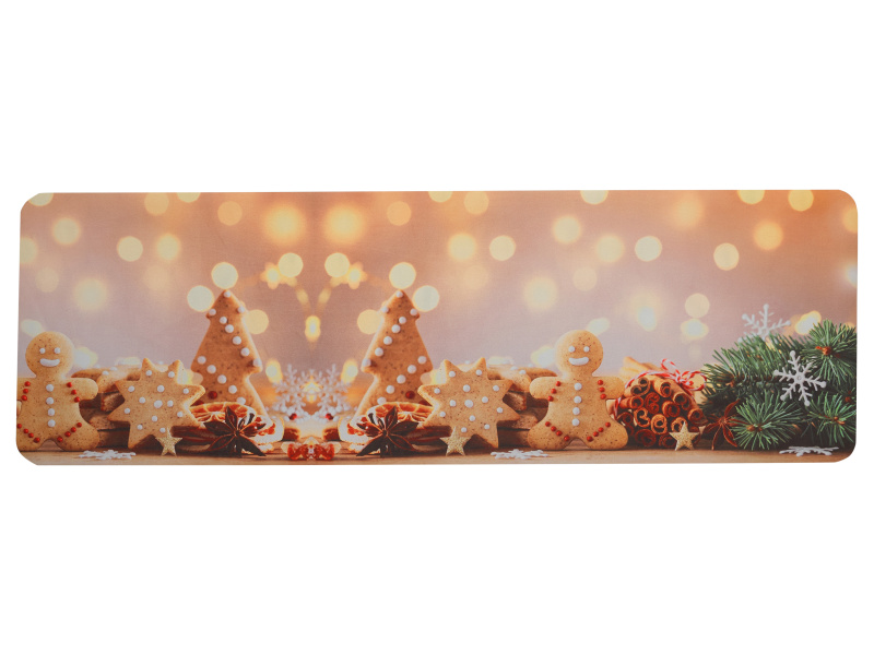 Livarno home Běhoun do kuchyně, 50 x 150 cm (perníček)