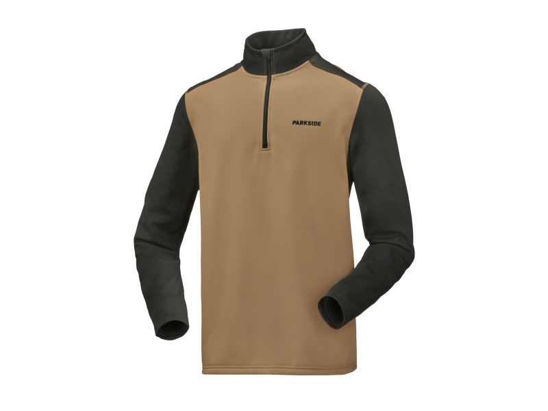 Parkside® Pánská termo mikina (béžová/černá, XL (56/58))