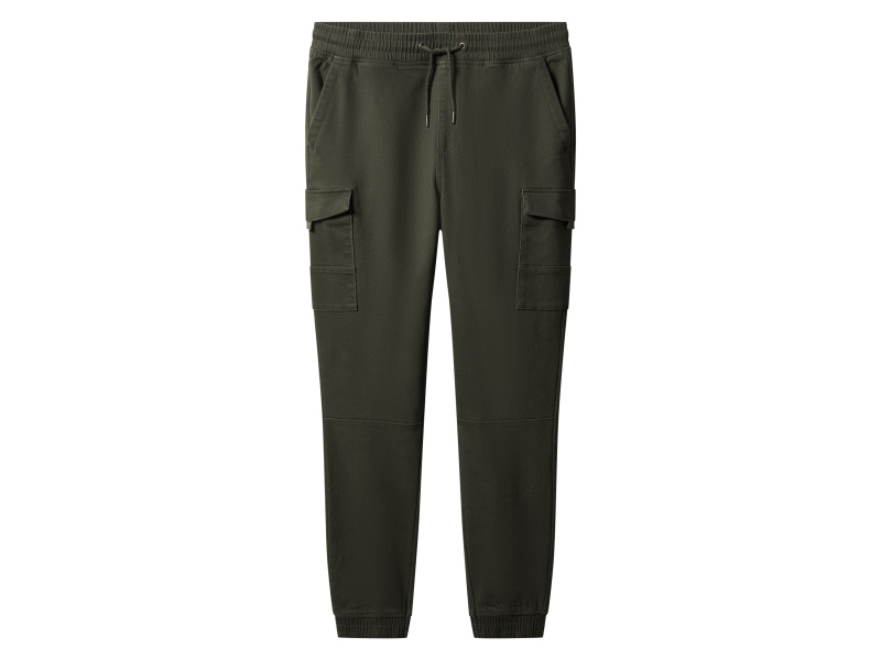esmara Men Pánské tepláky / cargo tepláky (olivová, M (48/50))